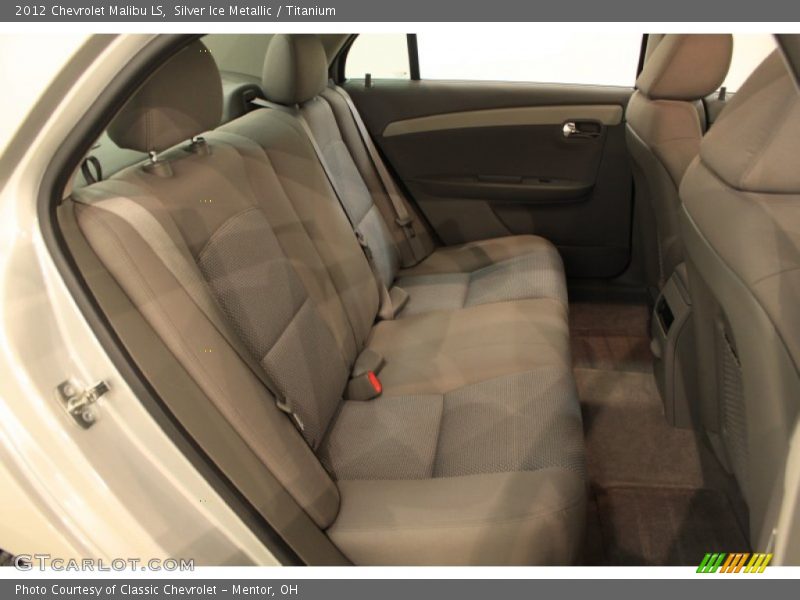 Silver Ice Metallic / Titanium 2012 Chevrolet Malibu LS