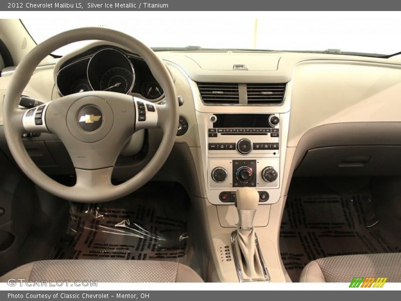 Silver Ice Metallic / Titanium 2012 Chevrolet Malibu LS