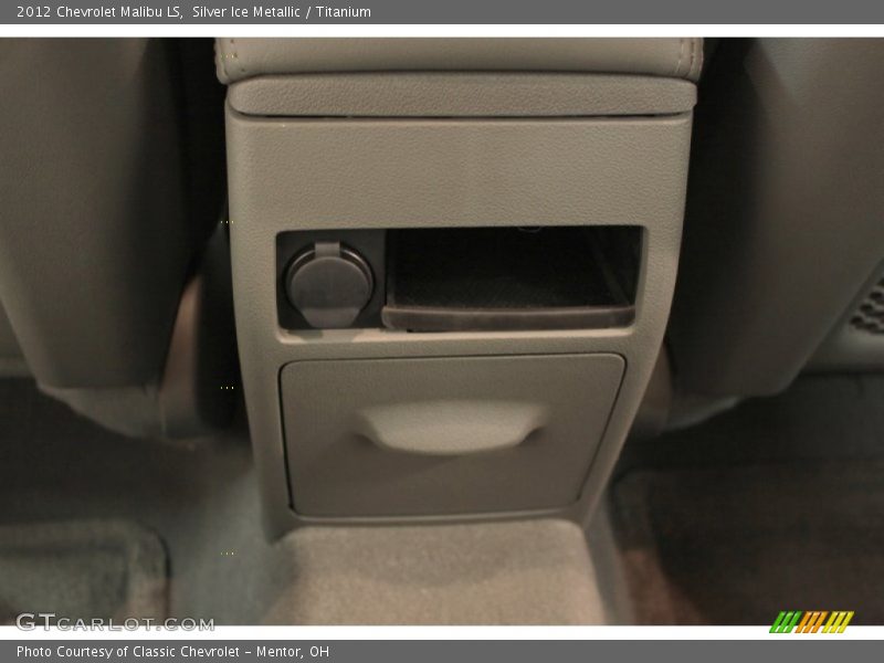 Silver Ice Metallic / Titanium 2012 Chevrolet Malibu LS