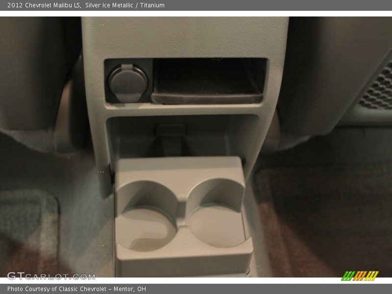 Silver Ice Metallic / Titanium 2012 Chevrolet Malibu LS