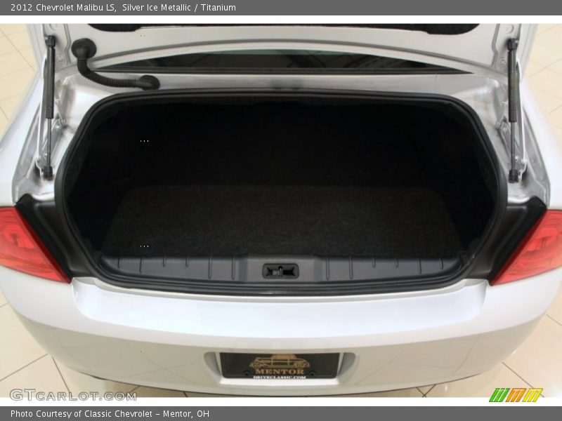 Silver Ice Metallic / Titanium 2012 Chevrolet Malibu LS