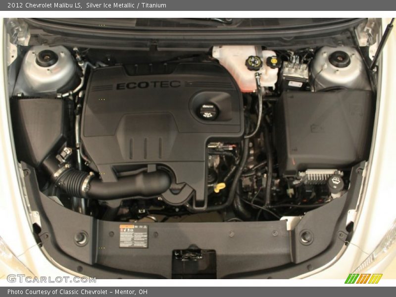 Silver Ice Metallic / Titanium 2012 Chevrolet Malibu LS
