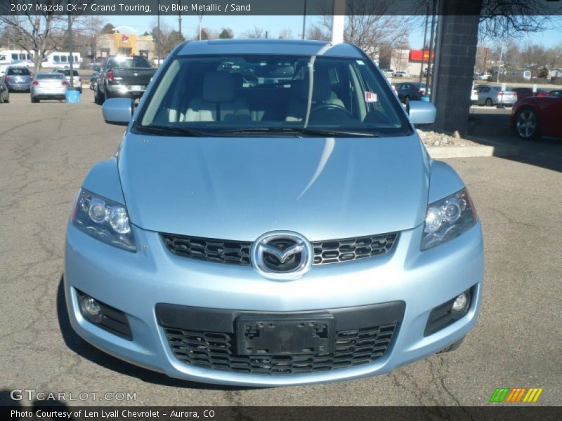Icy Blue Metallic / Sand 2007 Mazda CX-7 Grand Touring
