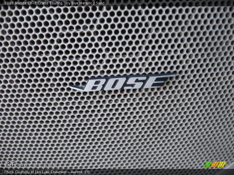 Icy Blue Metallic / Sand 2007 Mazda CX-7 Grand Touring