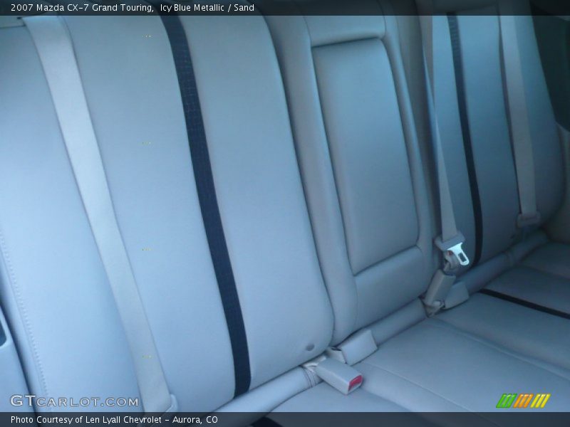 Icy Blue Metallic / Sand 2007 Mazda CX-7 Grand Touring
