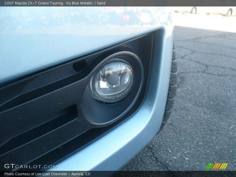 Icy Blue Metallic / Sand 2007 Mazda CX-7 Grand Touring