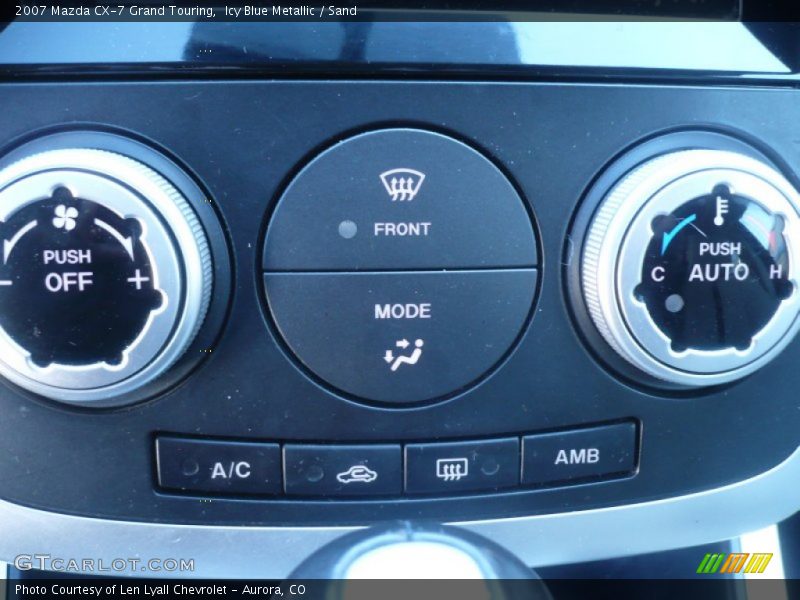 Icy Blue Metallic / Sand 2007 Mazda CX-7 Grand Touring