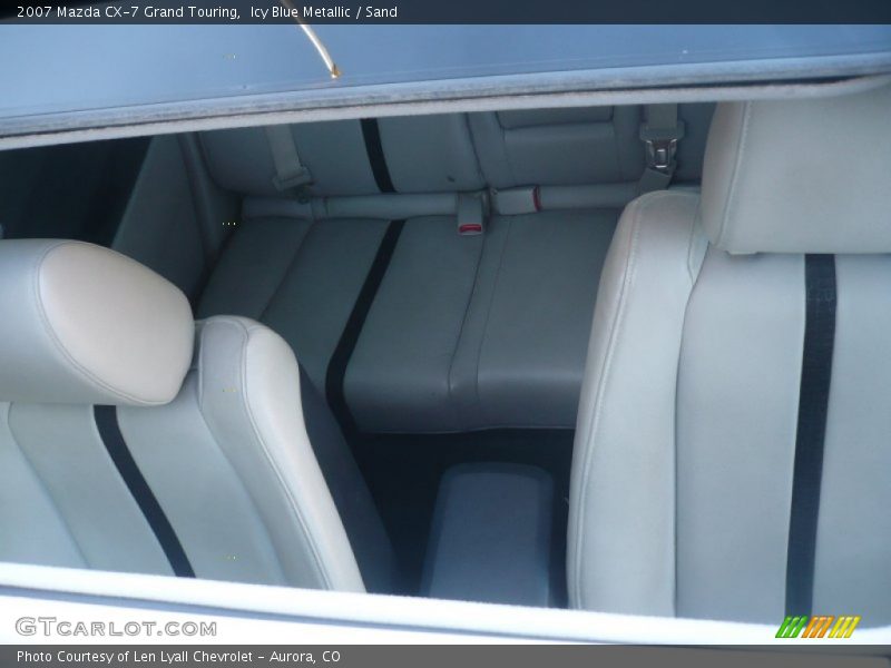 Icy Blue Metallic / Sand 2007 Mazda CX-7 Grand Touring