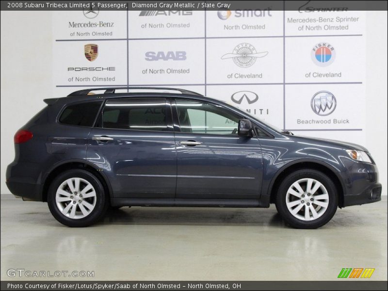 Diamond Gray Metallic / Slate Gray 2008 Subaru Tribeca Limited 5 Passenger