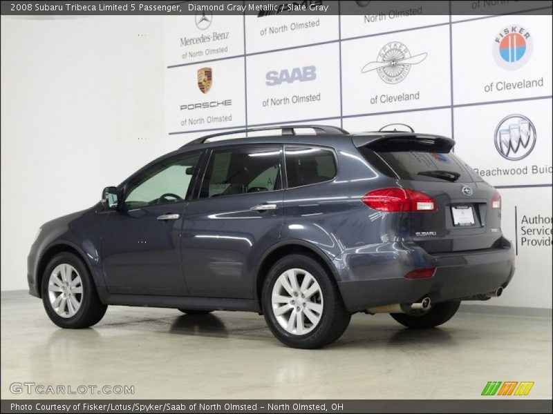 Diamond Gray Metallic / Slate Gray 2008 Subaru Tribeca Limited 5 Passenger