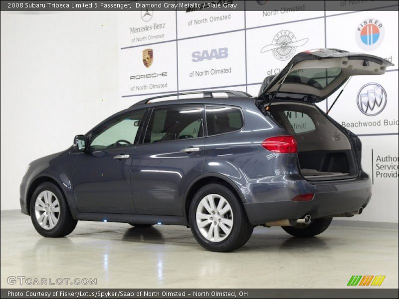 Diamond Gray Metallic / Slate Gray 2008 Subaru Tribeca Limited 5 Passenger