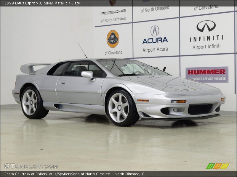 Silver Metallic / Black 1999 Lotus Esprit V8