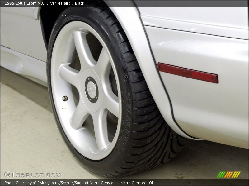 Silver Metallic / Black 1999 Lotus Esprit V8