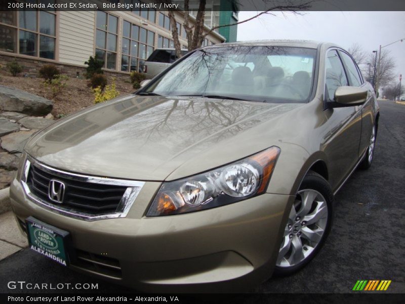 Bold Beige Metallic / Ivory 2008 Honda Accord EX Sedan