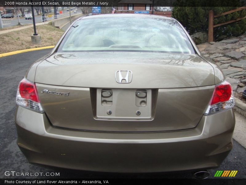 Bold Beige Metallic / Ivory 2008 Honda Accord EX Sedan