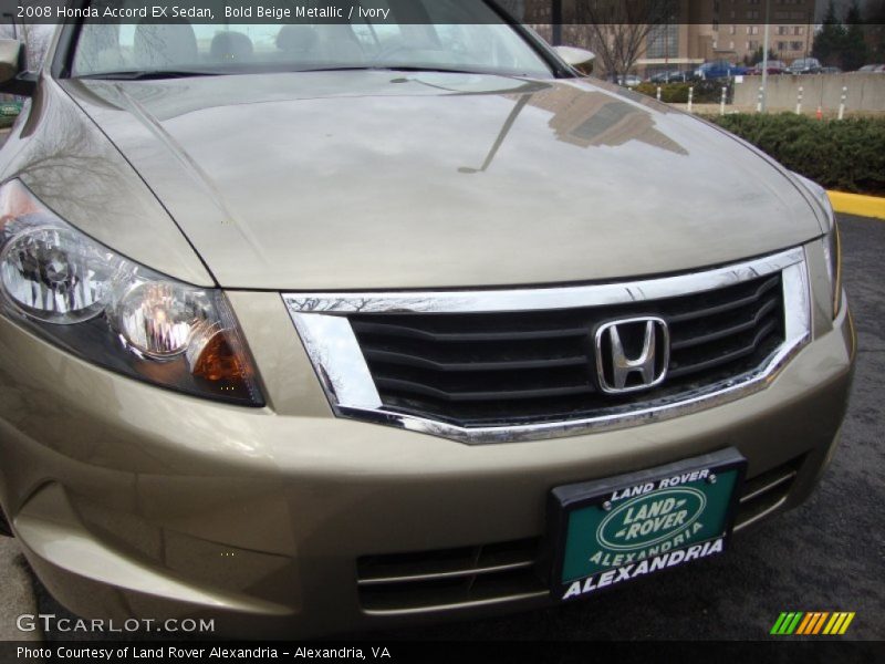 Bold Beige Metallic / Ivory 2008 Honda Accord EX Sedan