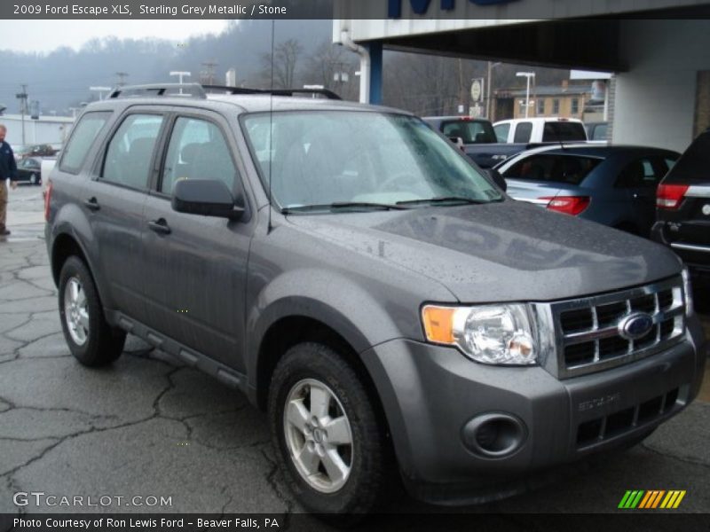Sterling Grey Metallic / Stone 2009 Ford Escape XLS