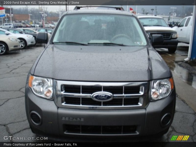 Sterling Grey Metallic / Stone 2009 Ford Escape XLS