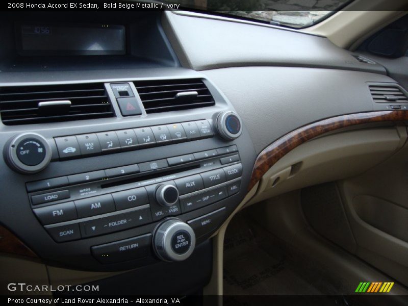 Bold Beige Metallic / Ivory 2008 Honda Accord EX Sedan