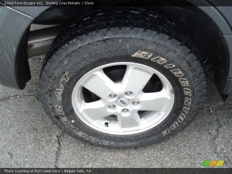 Sterling Grey Metallic / Stone 2009 Ford Escape XLS