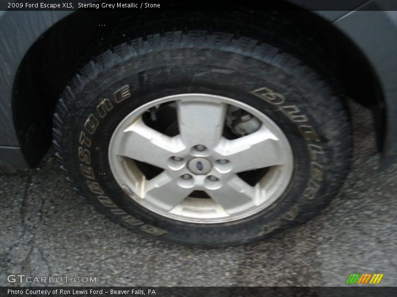 Sterling Grey Metallic / Stone 2009 Ford Escape XLS