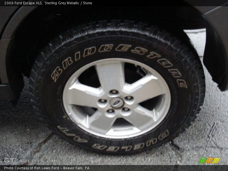 Sterling Grey Metallic / Stone 2009 Ford Escape XLS