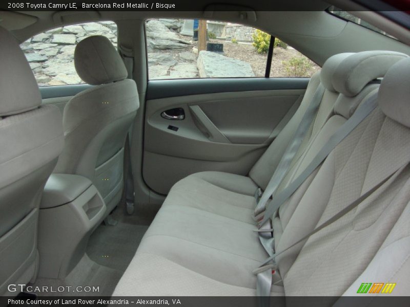 Barcelona Red Metallic / Bisque 2008 Toyota Camry LE