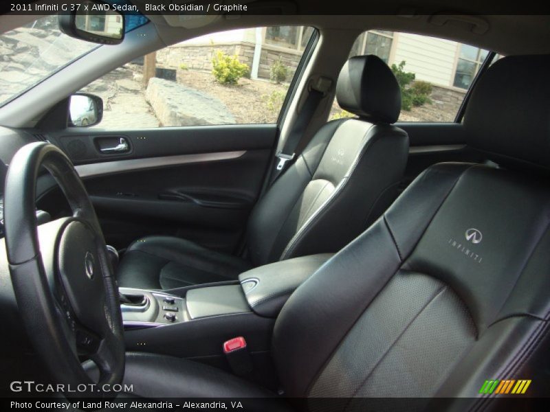 Black Obsidian / Graphite 2011 Infiniti G 37 x AWD Sedan