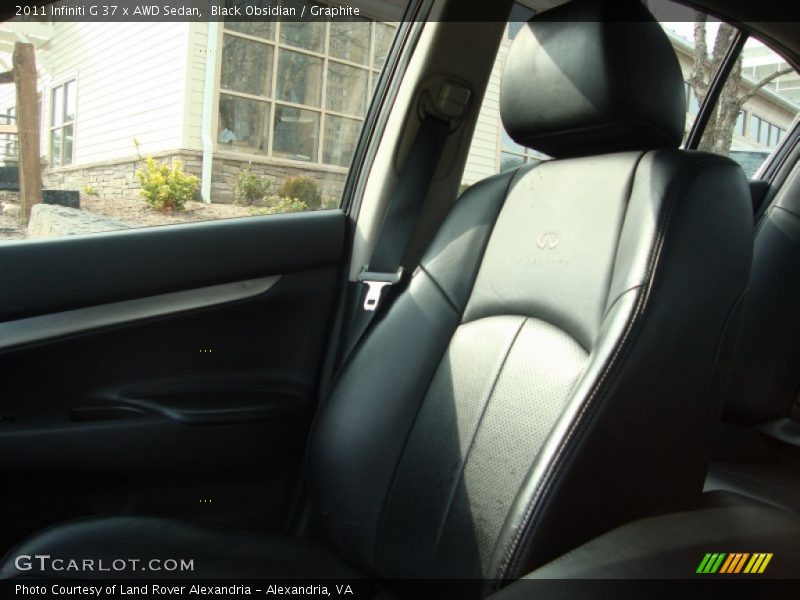 Black Obsidian / Graphite 2011 Infiniti G 37 x AWD Sedan