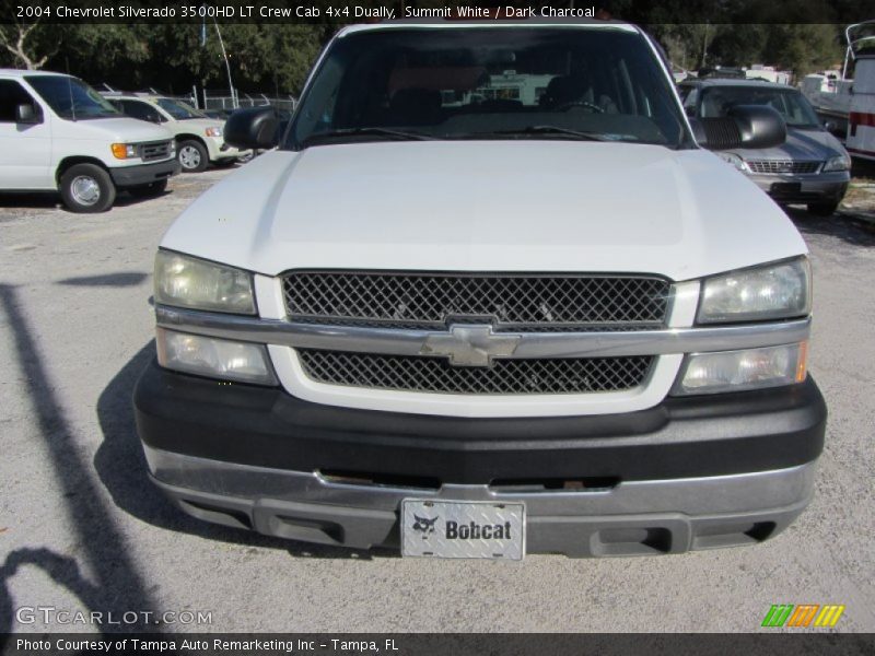 Summit White / Dark Charcoal 2004 Chevrolet Silverado 3500HD LT Crew Cab 4x4 Dually