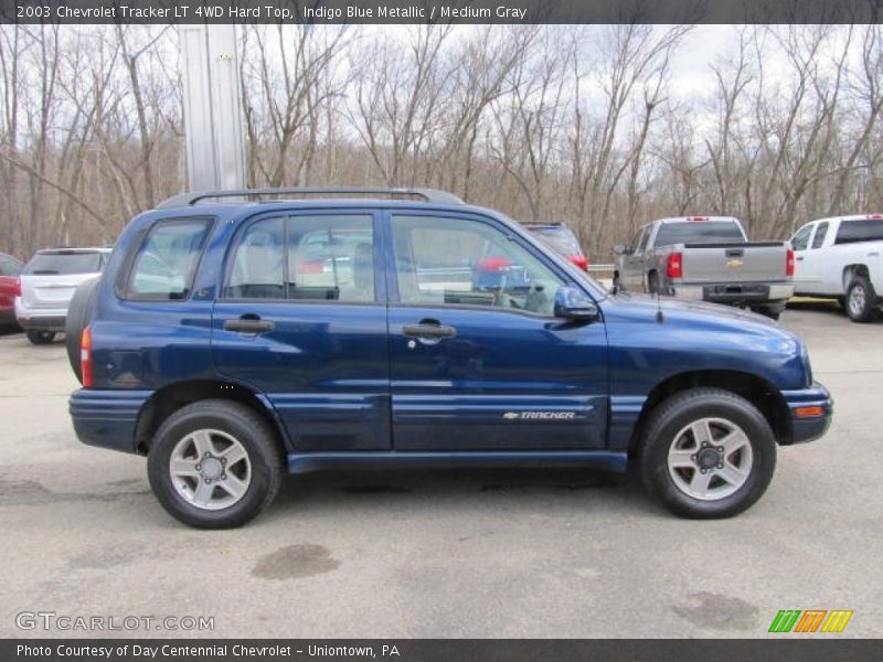  2003 Tracker LT 4WD Hard Top Indigo Blue Metallic