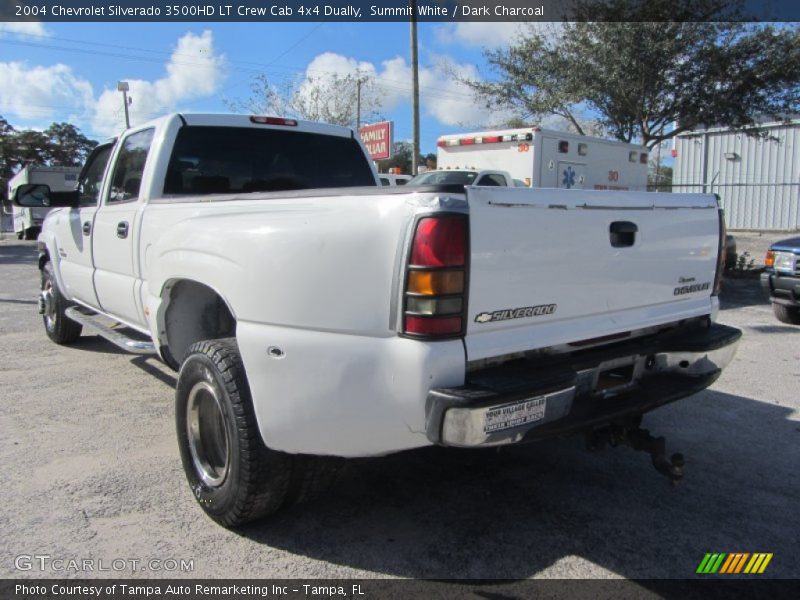  2004 Silverado 3500HD LT Crew Cab 4x4 Dually Summit White