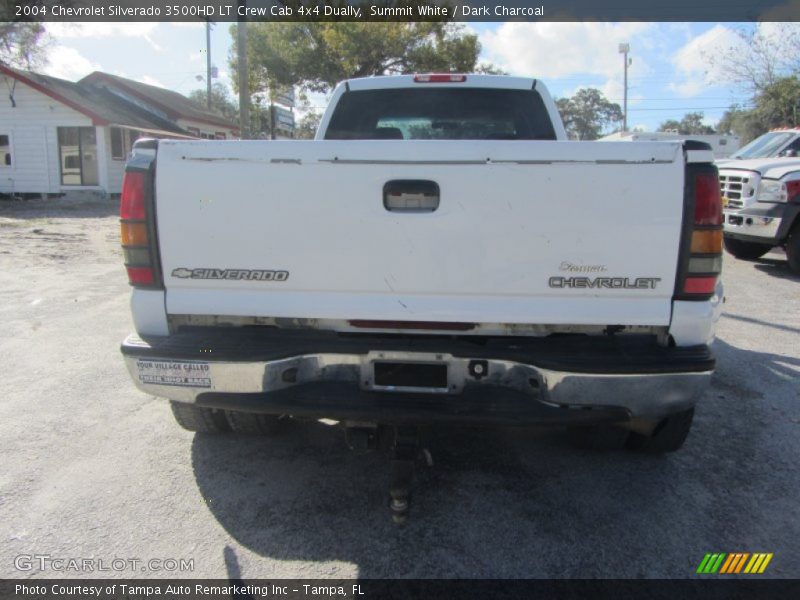 Summit White / Dark Charcoal 2004 Chevrolet Silverado 3500HD LT Crew Cab 4x4 Dually