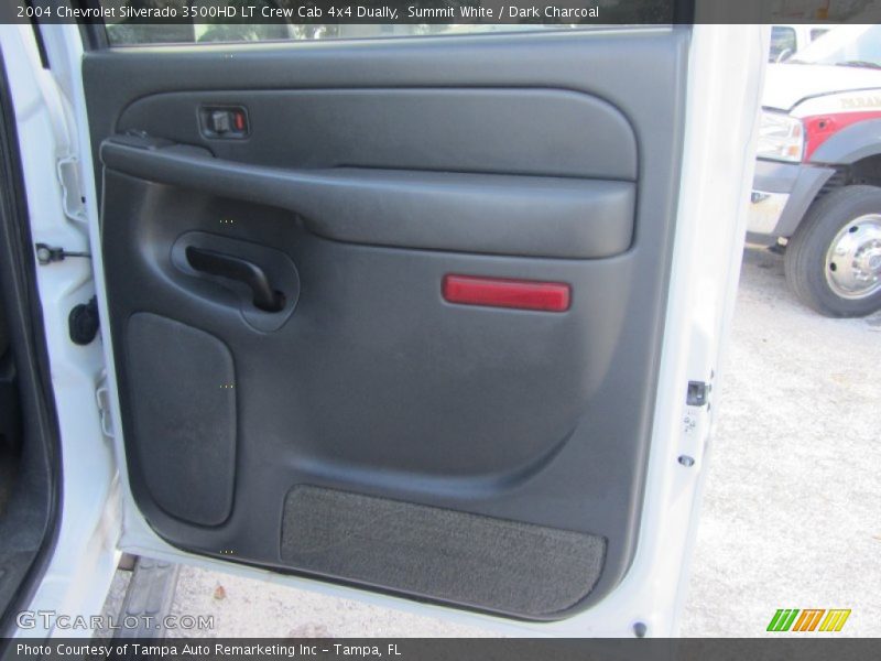 Summit White / Dark Charcoal 2004 Chevrolet Silverado 3500HD LT Crew Cab 4x4 Dually