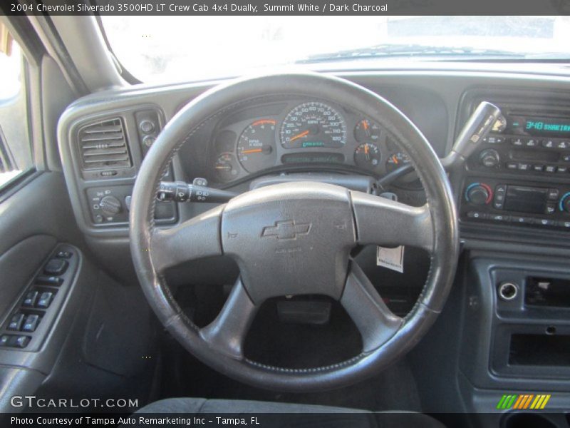 Summit White / Dark Charcoal 2004 Chevrolet Silverado 3500HD LT Crew Cab 4x4 Dually