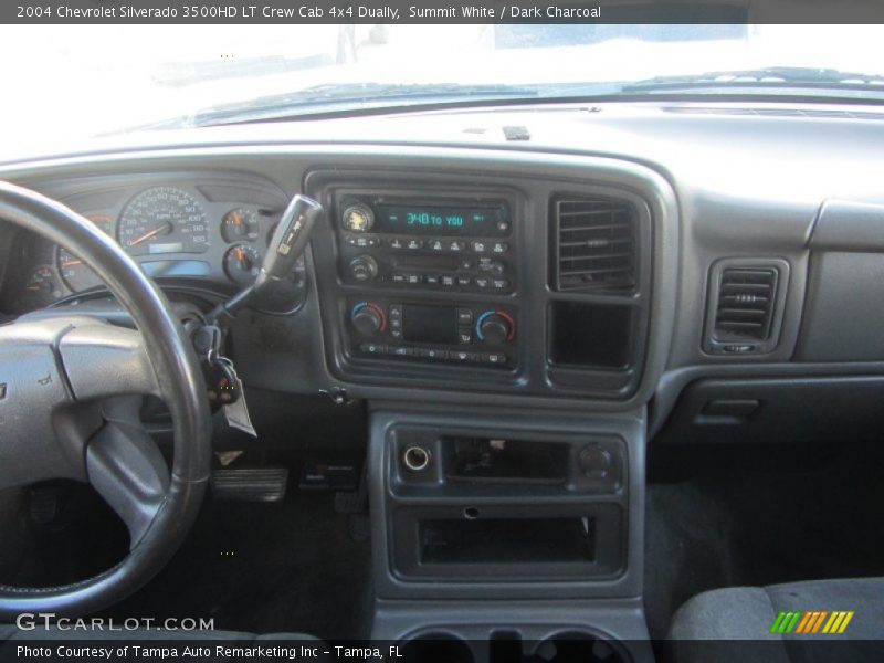 Summit White / Dark Charcoal 2004 Chevrolet Silverado 3500HD LT Crew Cab 4x4 Dually