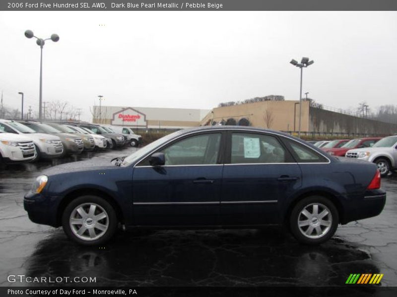 Dark Blue Pearl Metallic / Pebble Beige 2006 Ford Five Hundred SEL AWD