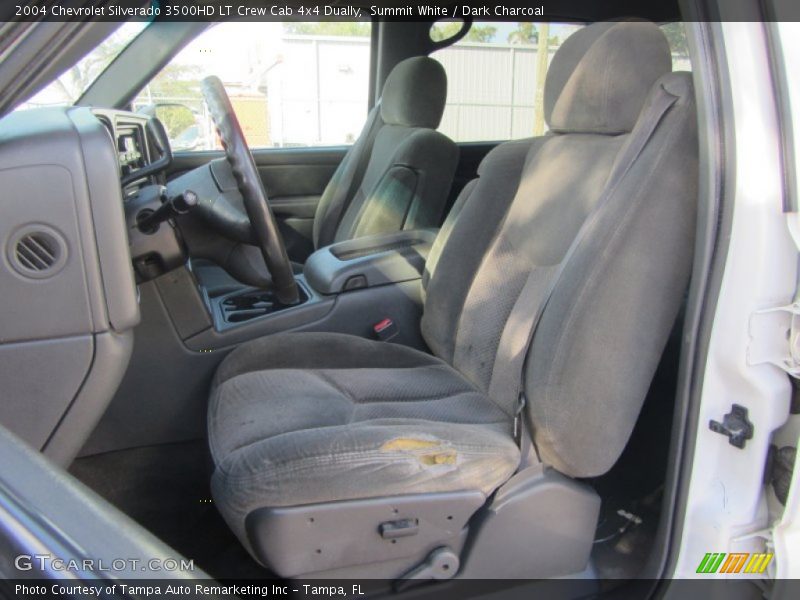 Summit White / Dark Charcoal 2004 Chevrolet Silverado 3500HD LT Crew Cab 4x4 Dually