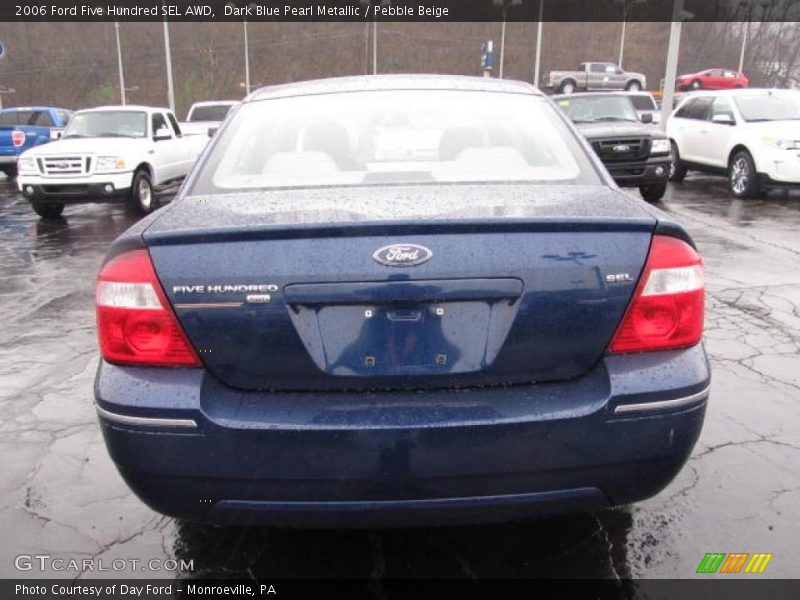 Dark Blue Pearl Metallic / Pebble Beige 2006 Ford Five Hundred SEL AWD
