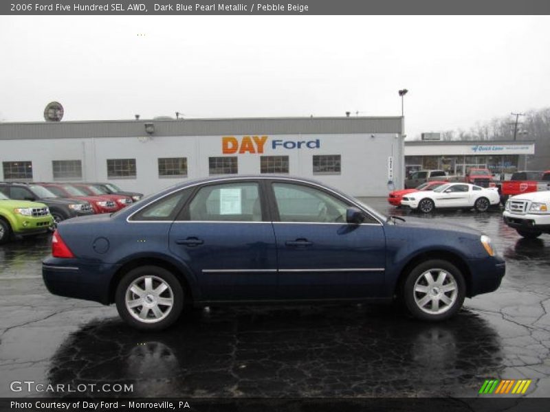 Dark Blue Pearl Metallic / Pebble Beige 2006 Ford Five Hundred SEL AWD
