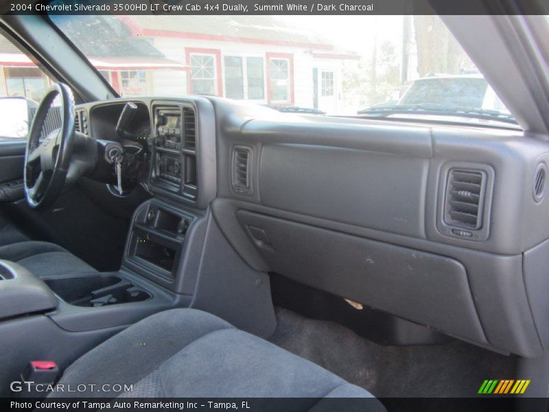 Summit White / Dark Charcoal 2004 Chevrolet Silverado 3500HD LT Crew Cab 4x4 Dually