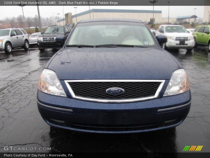 Dark Blue Pearl Metallic / Pebble Beige 2006 Ford Five Hundred SEL AWD