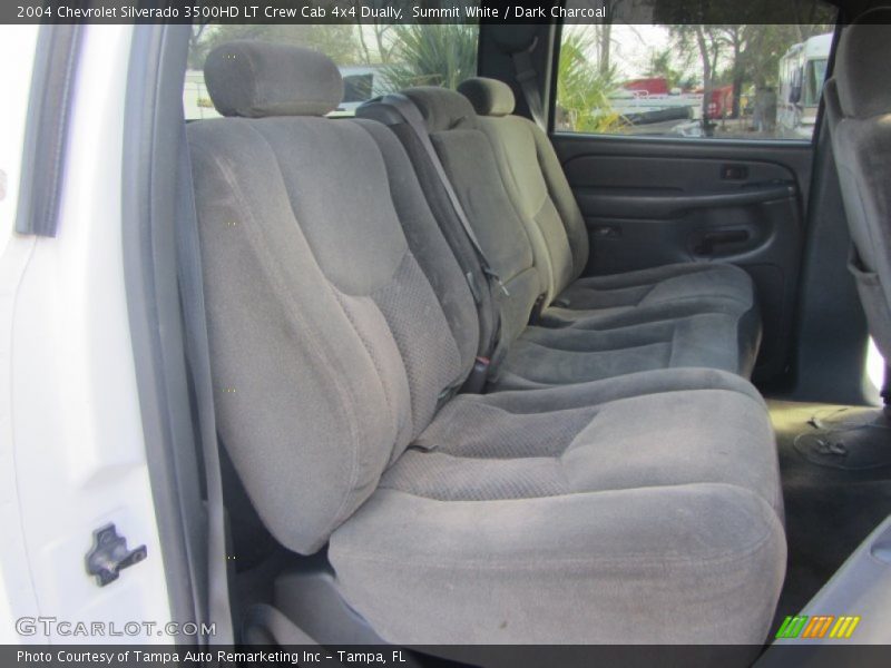 Summit White / Dark Charcoal 2004 Chevrolet Silverado 3500HD LT Crew Cab 4x4 Dually