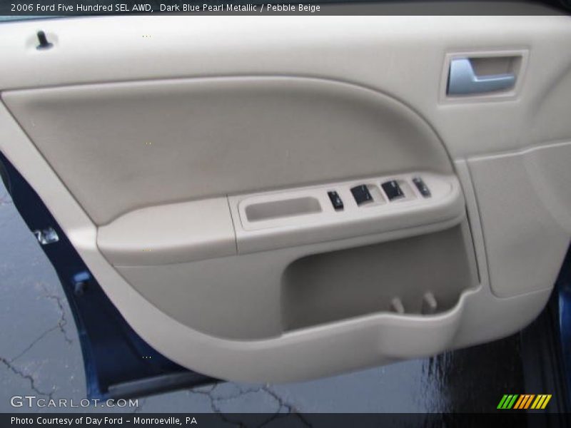 Dark Blue Pearl Metallic / Pebble Beige 2006 Ford Five Hundred SEL AWD