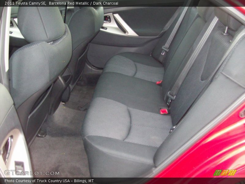Barcelona Red Metallic / Dark Charcoal 2011 Toyota Camry SE