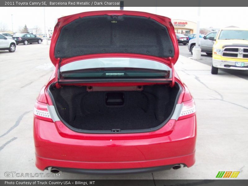 Barcelona Red Metallic / Dark Charcoal 2011 Toyota Camry SE