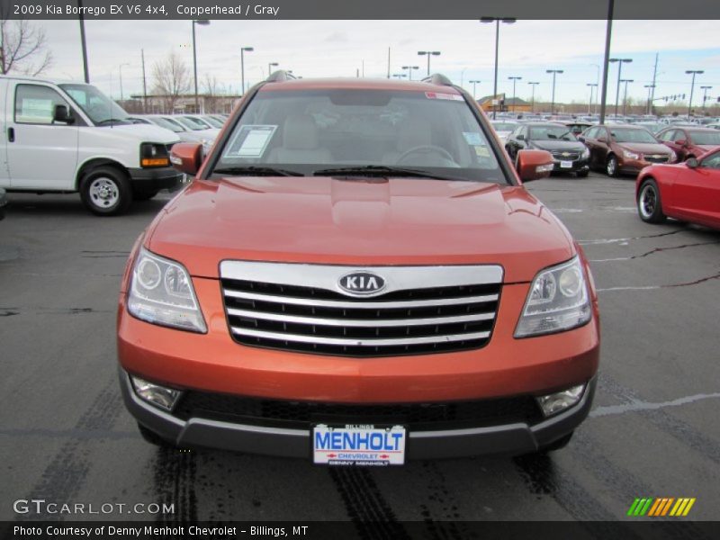 Copperhead / Gray 2009 Kia Borrego EX V6 4x4