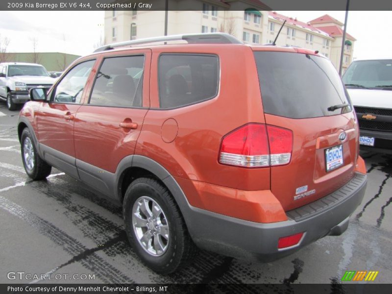 Copperhead / Gray 2009 Kia Borrego EX V6 4x4