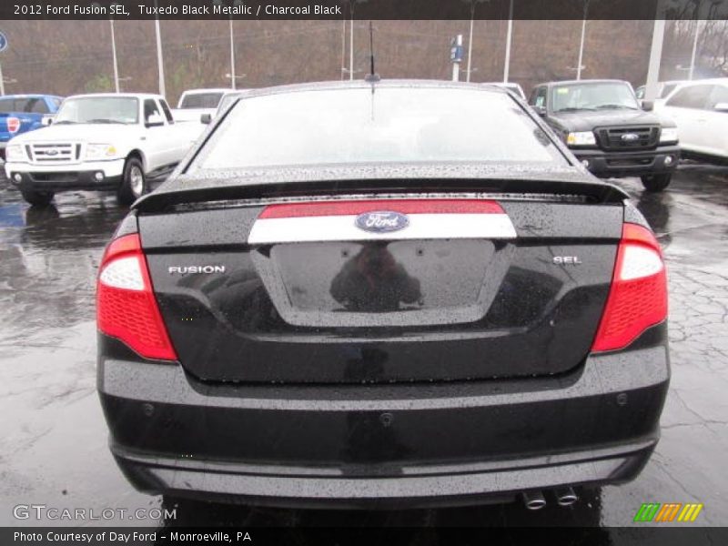 Tuxedo Black Metallic / Charcoal Black 2012 Ford Fusion SEL
