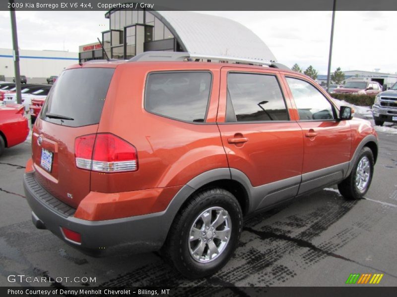 Copperhead / Gray 2009 Kia Borrego EX V6 4x4